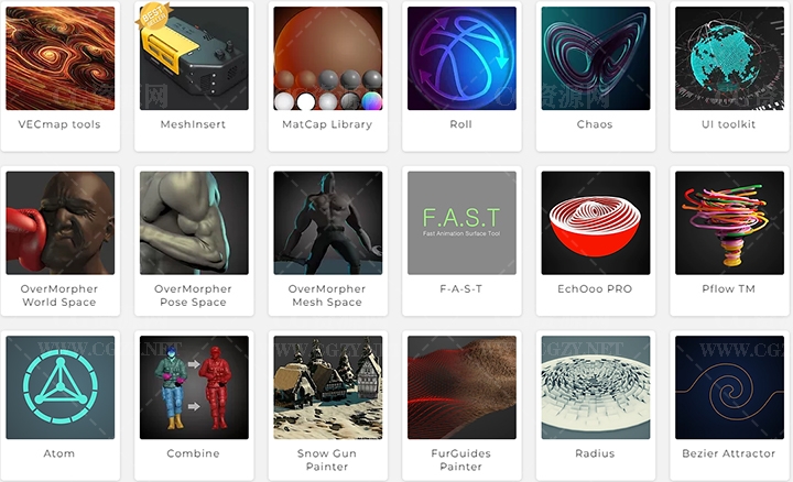 [3DS MAX plug-in collection] 13 sets of AvizStudio series + Kinematic LAB series plug-ins download