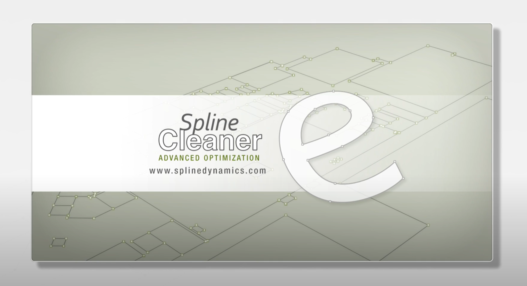 Spline Cleaner – Optimize & Fix 3ds Max Splines(Spline Cleaner V1.86)