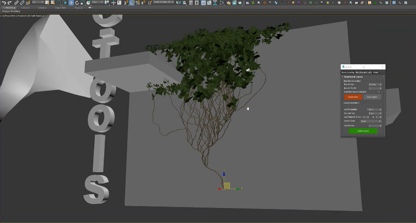 Gtools Ivy Generator 0.79 3ds Max 2018 – 2024