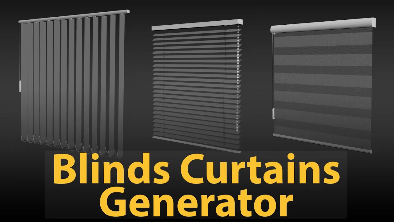 Blinds Curtains Generator 1.0
