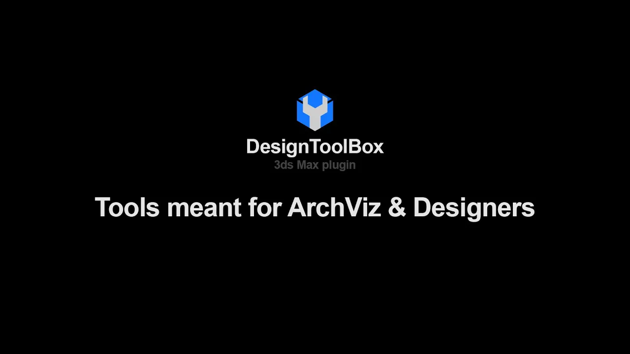 DesignToolBox v2.9.6.0 for 3ds Max