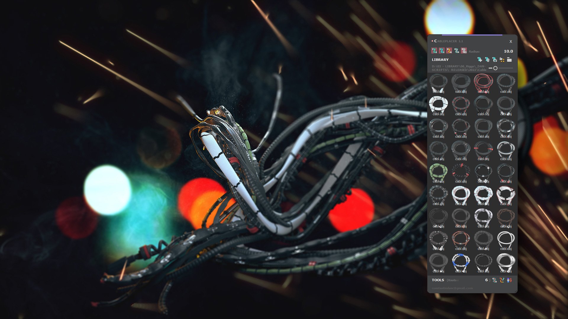 Cable Placer 1.1-3ds max 2013-2022