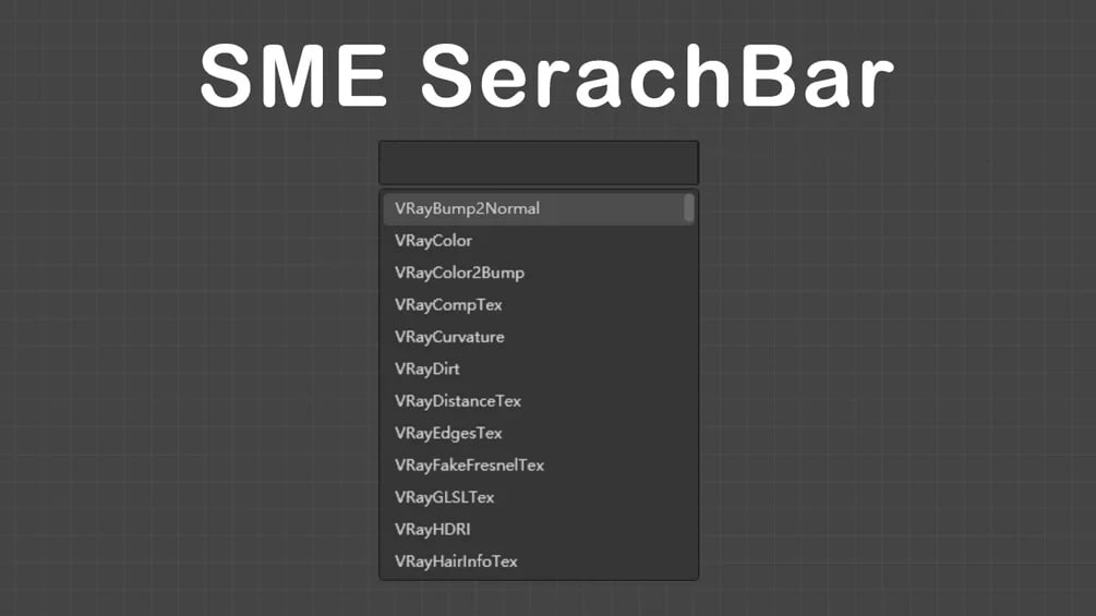 SME SearchBar V1.8