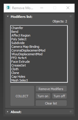Archviztools Remove Modifiers V1.3-2