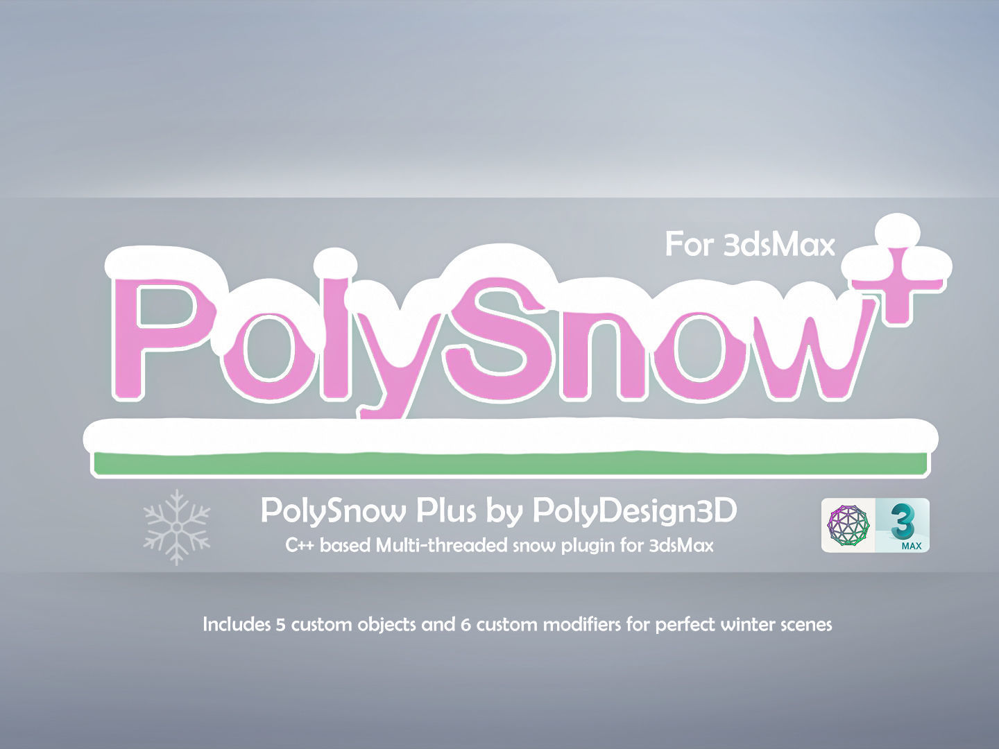 PolySnow Plus for 3dsMax 3D model(v1.04)-1
