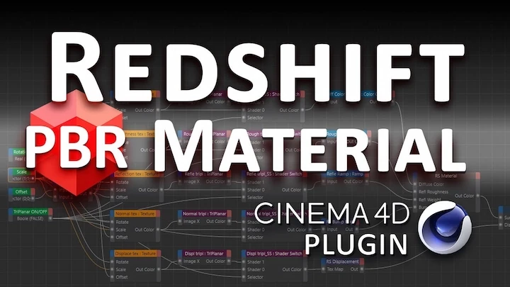 Redshift PBR Material V1.0 Win/Mac